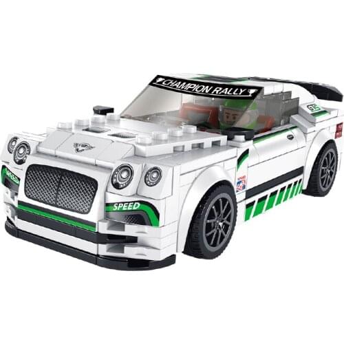 Continental GT3-R Super Racing sport Famous Car World car model Boy Assembled Particle Building Block Toys for children gifts