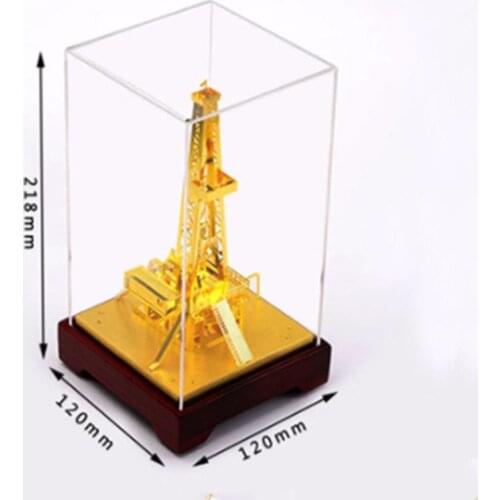 Drill well machine machine metal oilfield oil extractor pumping unit model metal decoration gift