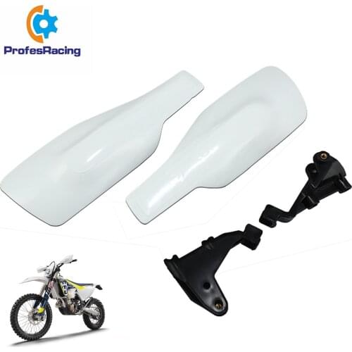 Motorcycle White Handguard Handlebar Hand Guard For HUSQVARNA FC TC FE TE FX TX 125 250 300 350 450 501 501Handle Bar Protecto