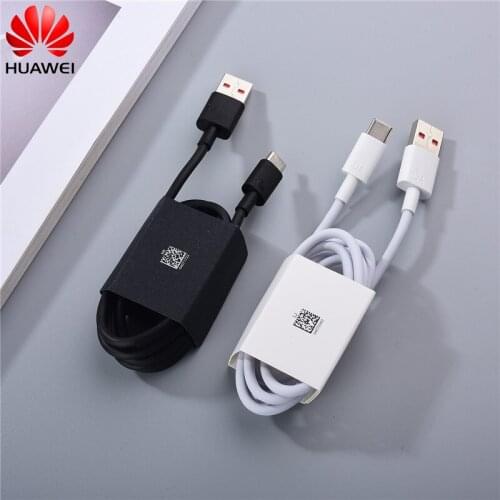 Original Huawei 100CM 6A Supercharger Cable USB 3.1 Type c Fast Charging Cord For Huawei Mate 40 30 20 P40 P30 Pro Nova 8 7 Pro