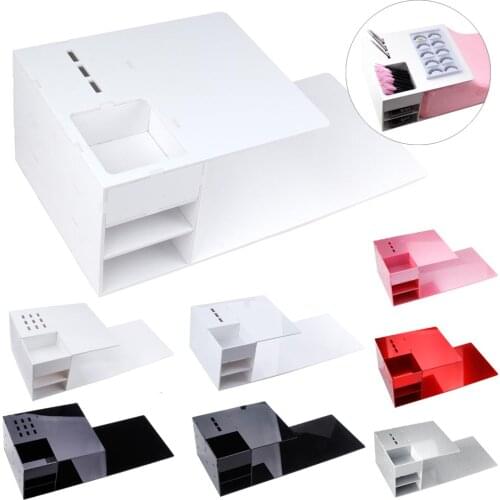 Acrylic Eyelash Pillow Shelf Neck Support Organizer Stand Lash Extension Makeup Tool Grafting Natural False Eyelashes Shelves