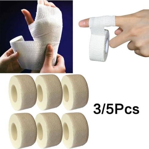 Medical Bandage 1/3/5 PCS First Aid Adhesive Bandage for Hand Leg Band Adhesive Stretch Band Wrist Sports Protective Bandage