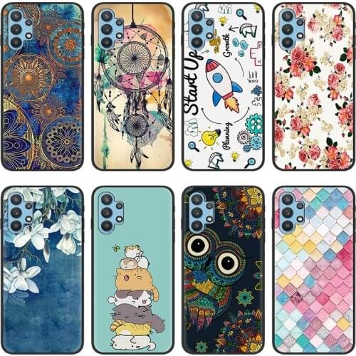 Shockproof Anti-knock Phone Case For Samsung Galaxy A32 4G/A32 LTE/SM-A325F Silicone Cartoon New Arrival