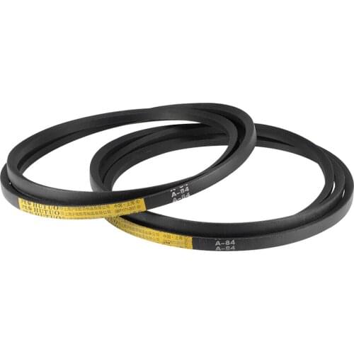Uxcell A84 V-Belts 84" Pitch Length, A-Section Rubber Drive Belt for Automobile, Engine, Agricultural Machinery 2pcs