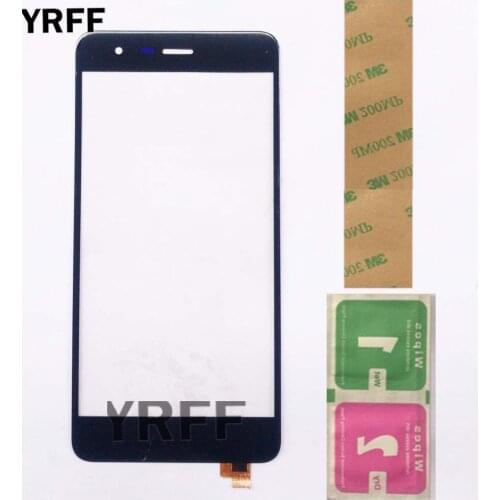 5.0'' Touch Screen Panel For Fly Cirrus 7 FS511 FS 511 Touch Screen Front Glass Lens Sensor Digitizer Panel Glass 3M Wipes