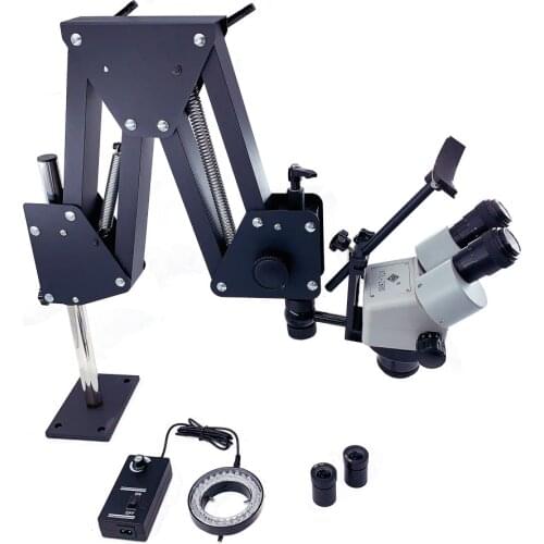 Jewelry Optical Tools Super Clear Microscope without Magnifier Stand Diamond Setting Includes LED Light Source Jewelry Optical