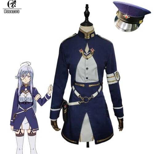 ROLECOS 86 Vladilena Milize Cosplay Costume Eighty Six Anime Cosplay Costume for Women Uniform Halloween Outfit Cosplay Full Set