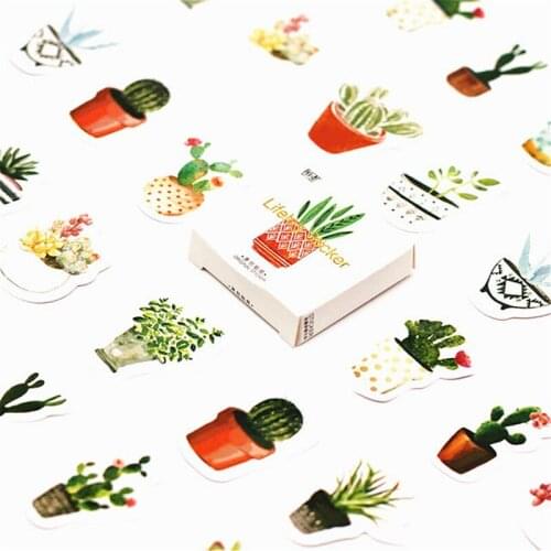 40pcs/lot Kawii Green Leaves Door Sticker Wall Mural Art Green Tree Wallpaper Poster Stickers Self Home Door Decals