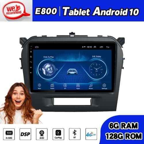 Car goods 2 Din 9 Inch Screen GPS Player For Suzuki Vitara Car Radio Navigation 2018 Autoradio Tablet Android 10 Stereo Receiver