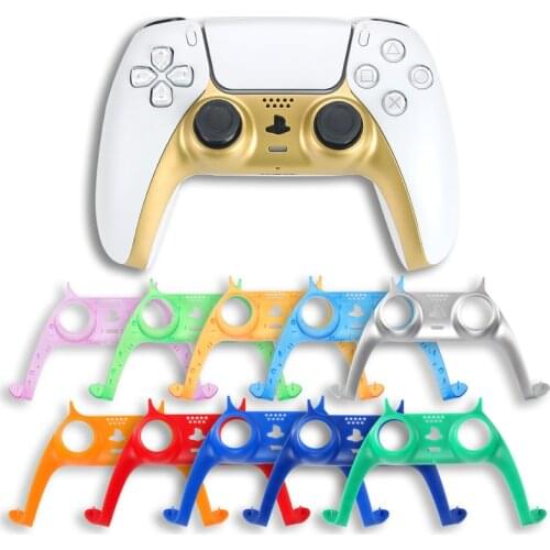 Frame Case for PS5 Controller Cover Case Strip Case for PS5 Gamepads Decorative Skin Replacement Case for DualSense PS5 Handle