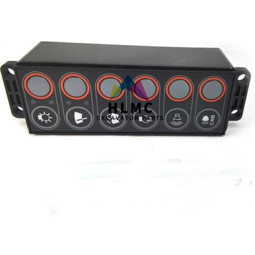 Excavator R215-9 R225LC-9 R305-9 Headlight Wiper Controller 21Q6-30601 Control Panel 21Q6-30601 Excavator Parts