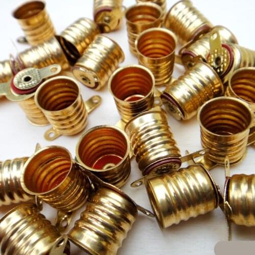 25pcs Electric bulb socket / small bulb socket /DIY toy accessories/technology model parts