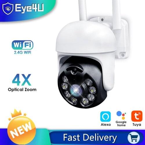 Tuya IP Camera WiFi 3MP HD Mini Alexa Google Home CCTV Camera Home Security Camera Outdoor Smart Monitor Surveillance P2P