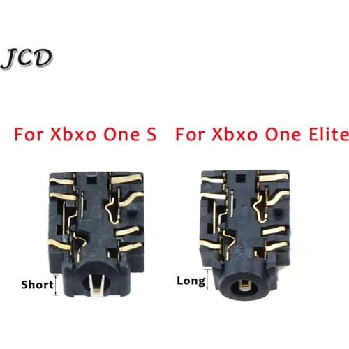 JCD for Xbox one Slim S Elite Controller 3.5mm Headset Connector Port Socket Headphone Jack Plug Port for Xbox one