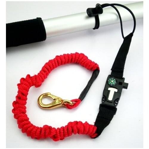 Paddle Fishing Kayak accessories elastic rods rope tackle Safety Leash Survival marine for boat pesca water sports Carbon