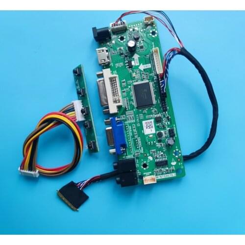 Kit for 40pin LP156WH2(TL)(E1)/(TL)(EA)/(TL)(D1)/(TL)(Q1)/(TL)(Q2)/TLQA DVI VGA LED LCD LVDS Controller board 1366X768 monitor
