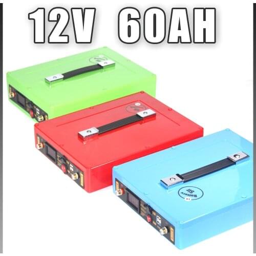 12V 60AH Lipo Battery Solar Lithium ion Battery Pack 12V Golf Car Battery