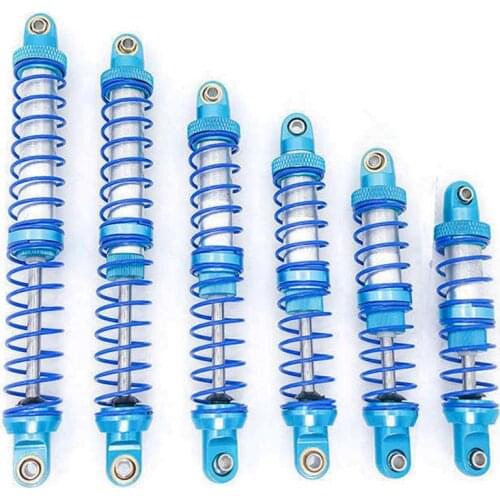 Oil Adjustable 80mm 90mm 100mm 110mm 120mm Metal Shock Absorber Damper for 1/10 RC Car Parts Truck Crawler Axial SCX10 TRX4 D90