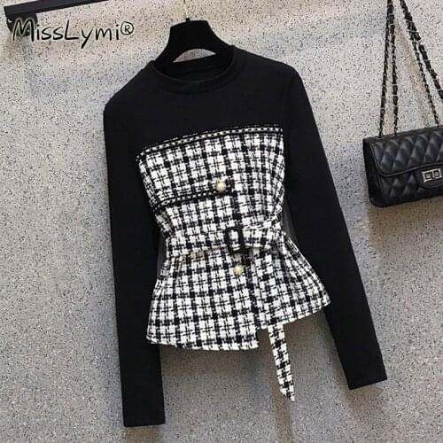 MissLymi Women's Knitted T-shirts