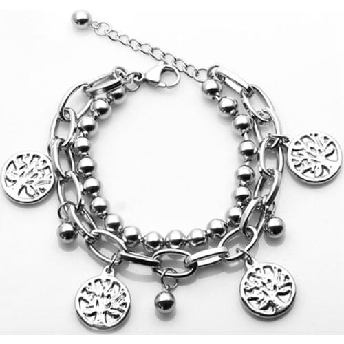 Fashion Titanium Steel Retro Wild Bracelet Stainless Steel Simple Jewelry Hot Sale