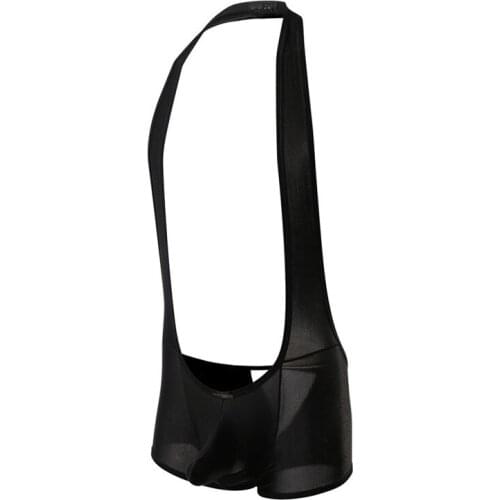 Men Undershirts Sexy Bodysuit Lingerie Mens Leotard One Piece Underwear Breathable Singlet Hombre Transparent Costume Undershirt