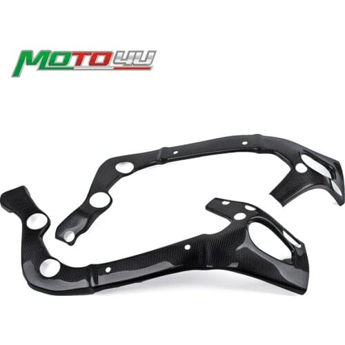 New Carbon Fiber Motorcycle Frame Cover Protection Twill Weave For Suzuki GSXR1000 GSX-R1000 GSXR 1000 2017 2018 2019