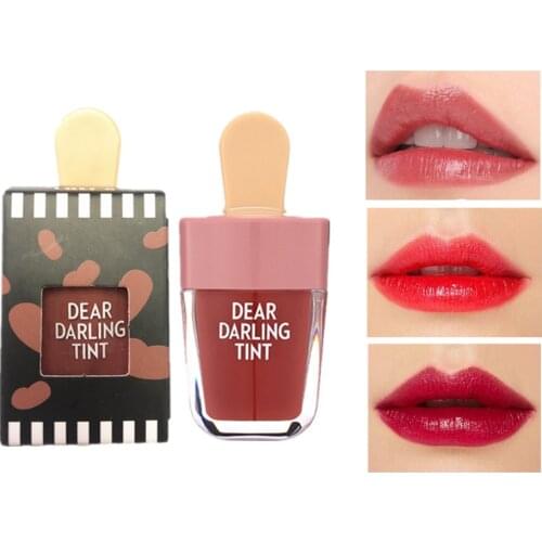1Pcs LIPHOP Long-Lasting Lip Tint 6 Colors Liquid Lipstick Batom Rouge A Levres Labial Matte Lip Gloss Sexy Tattoo Cosmetic
