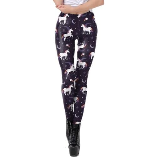 New Sexy Horse 3D Prints Women Girls Elastic Fitness Gym Sport Workout Leggings Yoga Pants Dropshipping Sweatpants