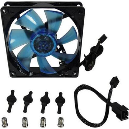 New style 9 cm unique cooling fan 90 mm 12 v DC fan Dimensions 92mm(L)*92mm(W)*25mm(H) Bearing Nanoflux(NFB) Fans cooling