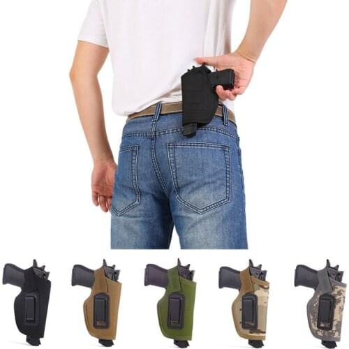 Hunting Holster Tactical Pistol Concealed Belt Holster For Glock 17 All Compact Subcompact Pistols Accessories Packs