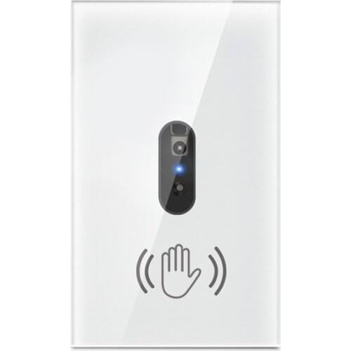 Motion Sensor Switch PIR Infrared Control ON/Off Lamp Lighting Switch Intelligent Infrared Induction Detector Wall Light Switch