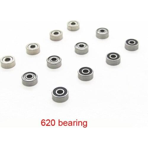 30PCS/20PCS/10PCS 620 Bearing Super Smooth Idle/Non-idling Advanced Axle Bearing AO620 94389 Bearings for RC Tamiya Mini 4WD Car