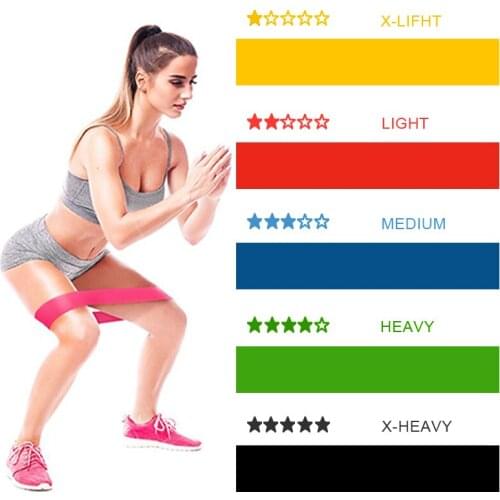 Gym Fitness Rubber Bands Resistance Bands Elastic Sport Belt Workout Equipment Yoga Accessories