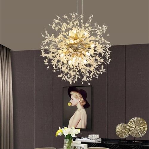 Living Dining Room Luxury Décor Round LED Chandelier For Home Kitchen Bedroom Decoration Accesories lights lighting Ceiling Lamp