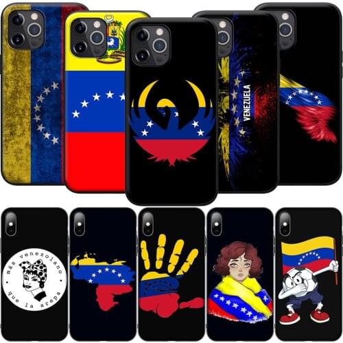 GX251 Venezuela Venezuelans Silicone Soft Case for iPhone 12 Mini 11 Pro XS Max XR X 8 7 6 6S Plus 5 5S SE 2020