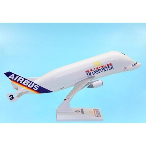1:200 A300-600ST BELUGA Airlines Airbus Super Transporter Machine with Base Aircraft Plane Collectible Display Models Toys Gifts