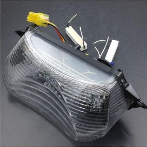 1x LED Brake Stop Tail Light Turn Signal Integrated Motorcycle For Honda Super Hawk / VTR1000 / VTR1000F