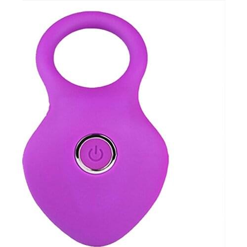 10 Speed Vibrating Men Dildo Ring USB Rechargeable Stimulation Vibrator Sex Toys U1JD