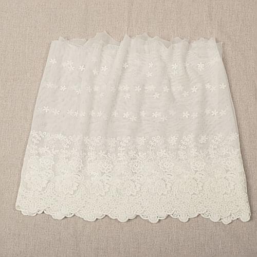 22CM high quality wide Hibiscus clothing material DIY