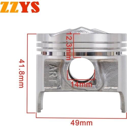 4pcs 49mm 49.25mm 49.5mm Motorcycle Piston Ring For Suzuki GSX250 GSX250R GJ72A GJ73A GJ74A Bandit 250 GSF250 72A 73A 74A NEW