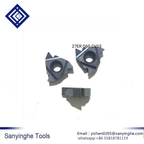 Free shipping high quality 5pcs/lots 27NR4STACME CV15 Stainless steel insert for Hardened steel