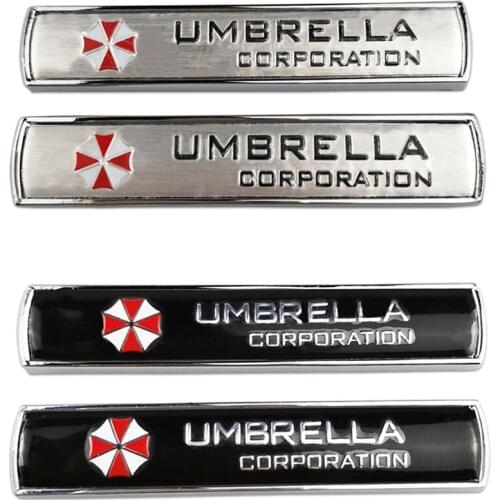 7.8cm Car Decal Umbrella Logo For Volkswagen Jaguar Fiat Infiniti Land Rover Mitsubishi Opel Side Fender Exterior Accessories