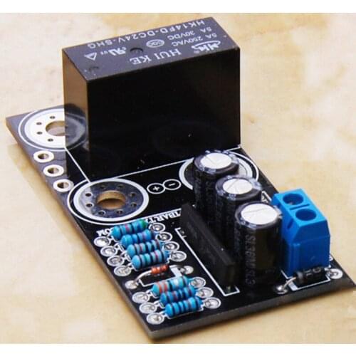 AC12V dual channel UPC1237 audio speaker protection board Power-on delay DC protection finished board