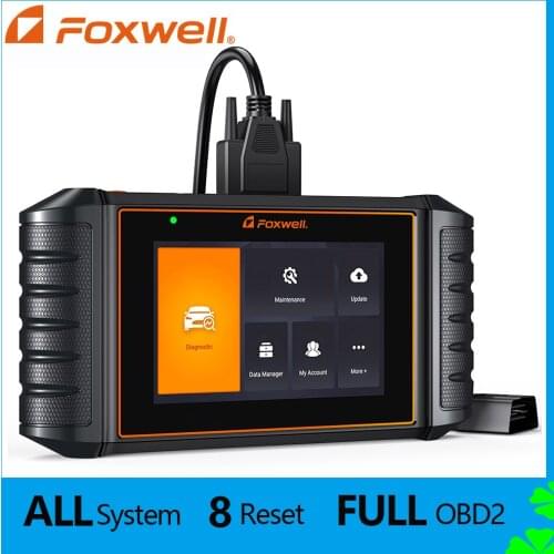 FOXWELL NT726 OBD2 Car Scanner All System Code Reader EPB ABS DPF Oil Reset TPMS SAS TPS OBD2 Auto Diagnostic Tool Free Update