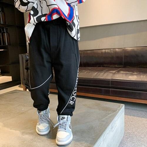 Harem Pants Spring Summer Thin Casual Pants Boys Kids Trousers Children Clothing Teenagers School Cotton Formal Sport High Quali