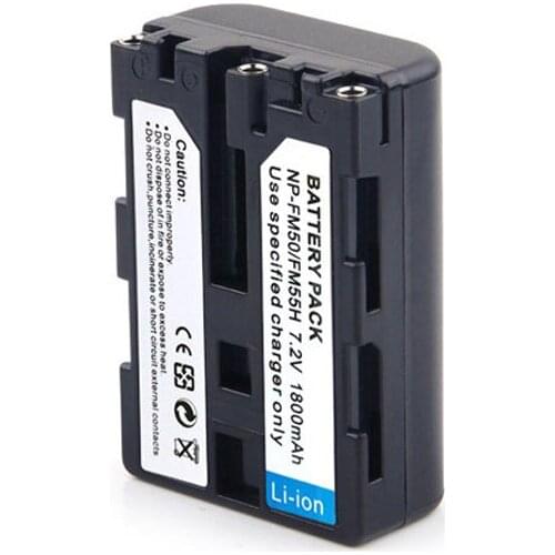 NP-FM50 NP FM50 NP-FM55H NP FM50h Camera Battery Pack for Sony NP-FM51 NP-FM30 NP-FM55H DCR-PC101 A100 Series DSLR-A100 Batterie