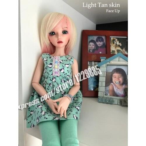 HeHeBJD girl Celine body of your choise resin figures face make-up or no free shipping
