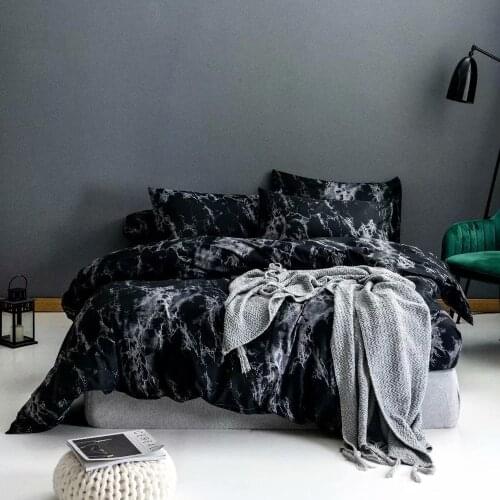 Bedding Set King Queen Single Double Duvet Cover Set Quilt Cover Pillowcase 2-3pcs Home Bedding Linens Sets Marble