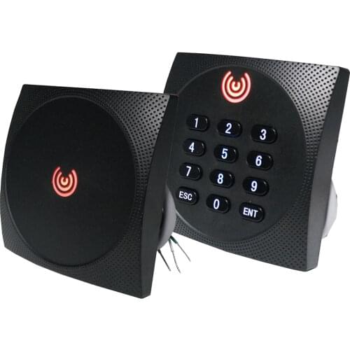 KR601 Wiegand 26 34 RFID 125Khz 13.56mhz Slave Card Reader for Door Access Control System