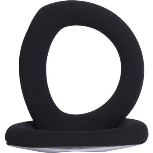 Earpads for Sennheiser HD800 HD800s Over Ear Headphone Covers Frosted Protein Leather with Prototype Plastic Part Black